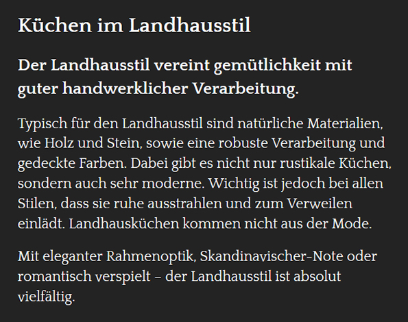 Landhausstil Küchen für  Langenbach